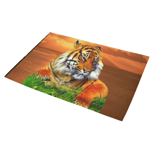 Sumatran Tiger Azalea Doormat 30" x 18" (Sponge Material)