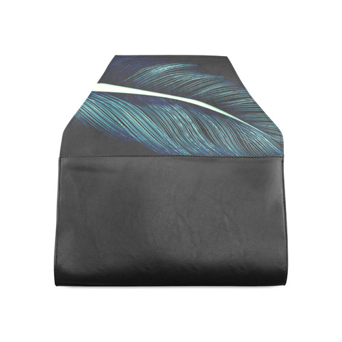 Feather Clutch Bag (Model 1630)