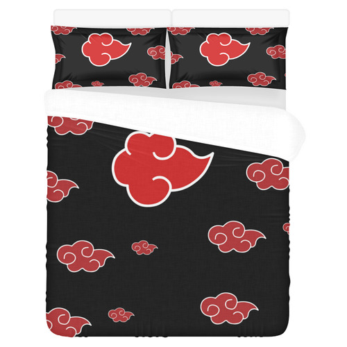 akatsuki cloud 3-Piece Bedding Set