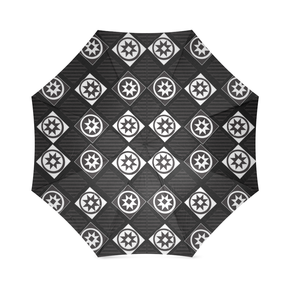 Diamond Campus Print Foldable Umbrella (Model U01)