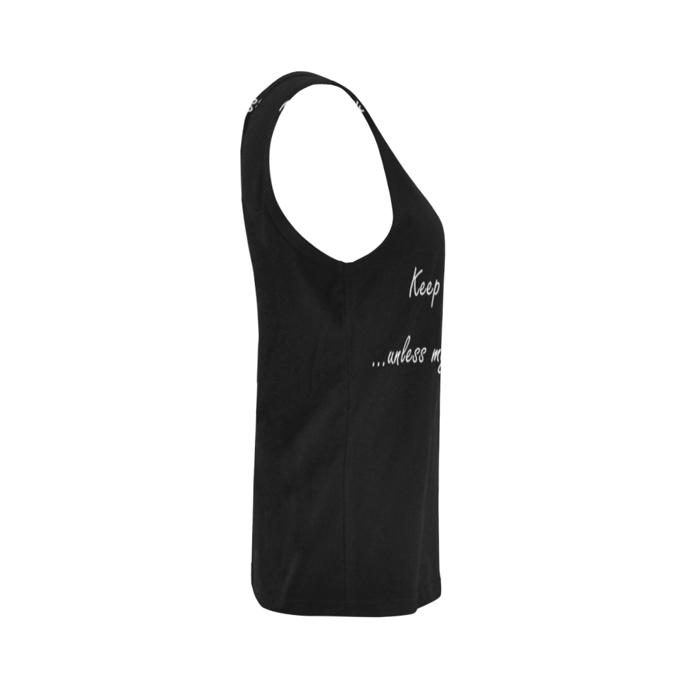 brows All Over Print Tank Top for Women (Model T43)