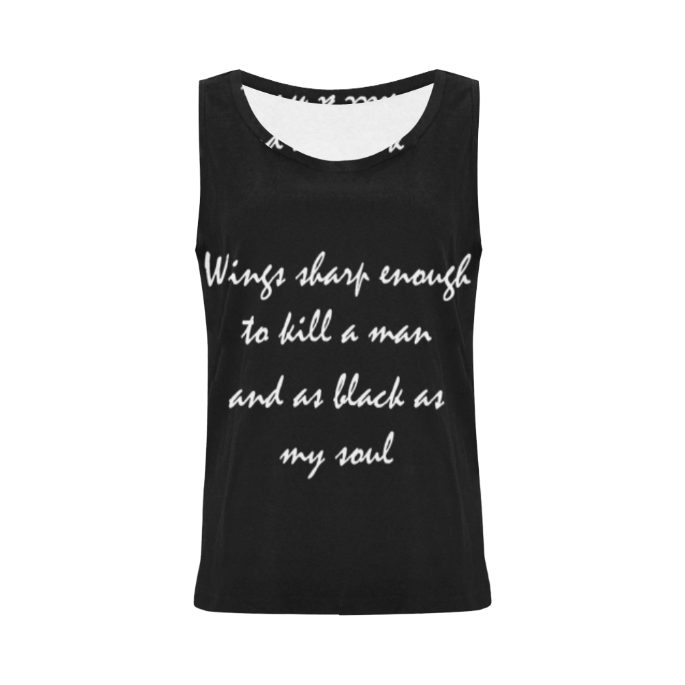 Wings All Over Print Tank Top for Women (Model T43)