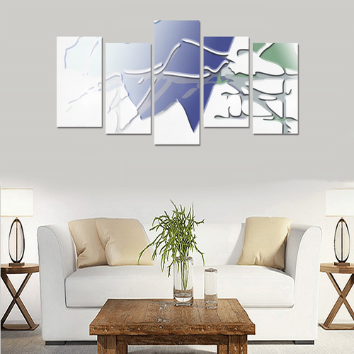 abstract ice Canvas Print Sets E (No Frame)