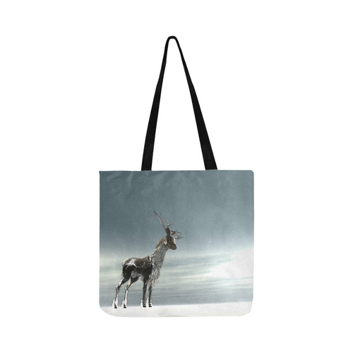 lonesome reindeer Reusable Shopping Bag Model 1660 (Two sides)