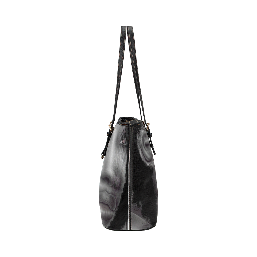Fashionista Leather Tote Bag/Small (Model 1651)