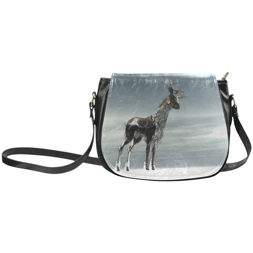 lonesome reindeer Classic Saddle Bag/Small (Model 1648)