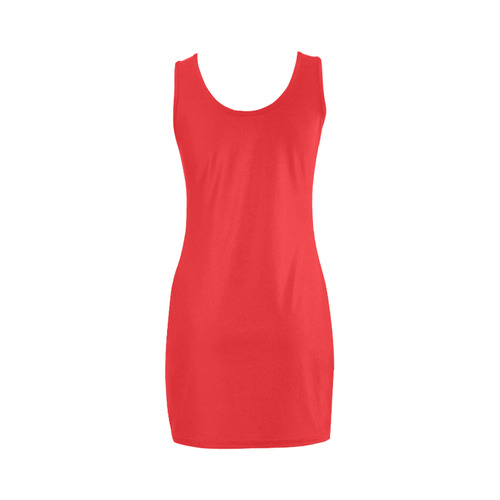 AAW101 RED Medea Vest Dress (Model D06)