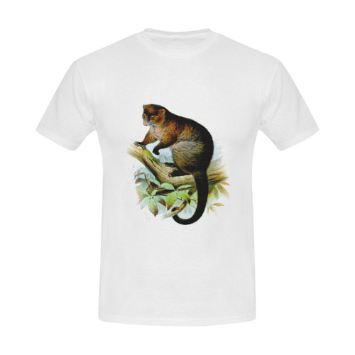 Lemur-like ringtail possum Men's Slim Fit T-shirt (Model T13)