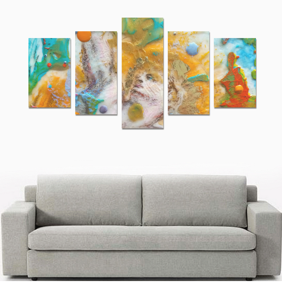 Herald 5 Wall hanging Canvas Print Sets C (No Frame)
