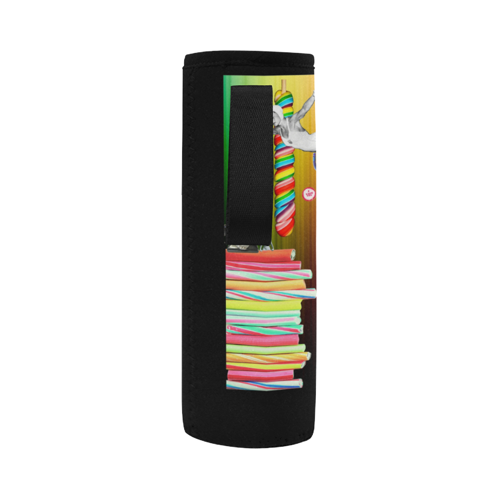 Sweet Rainbow Hug Neoprene Water Bottle Pouch/Large