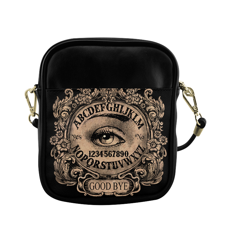 witchboardwitheyebeige Sling Bag (Model 1627)