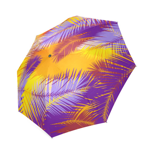 Tropical Summer Pop Art Hipster Foldable Umbrella (Model U01)