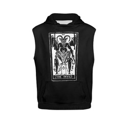 TheDevilbig7560 All Over Print Sleeveless Hoodie for Women (Model H15)