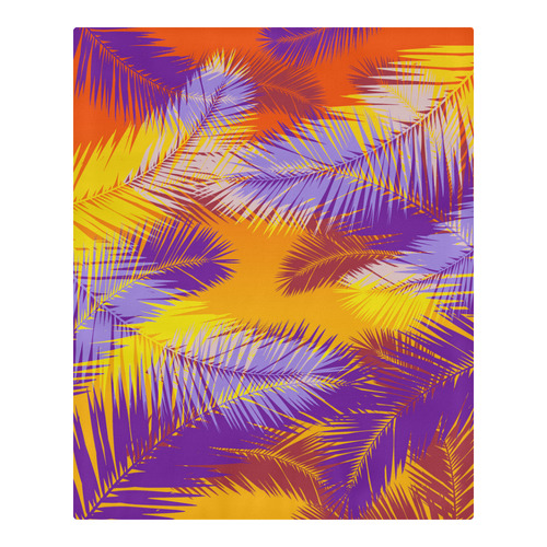 Tropical Summer Pop Art 3-Piece Bedding Set