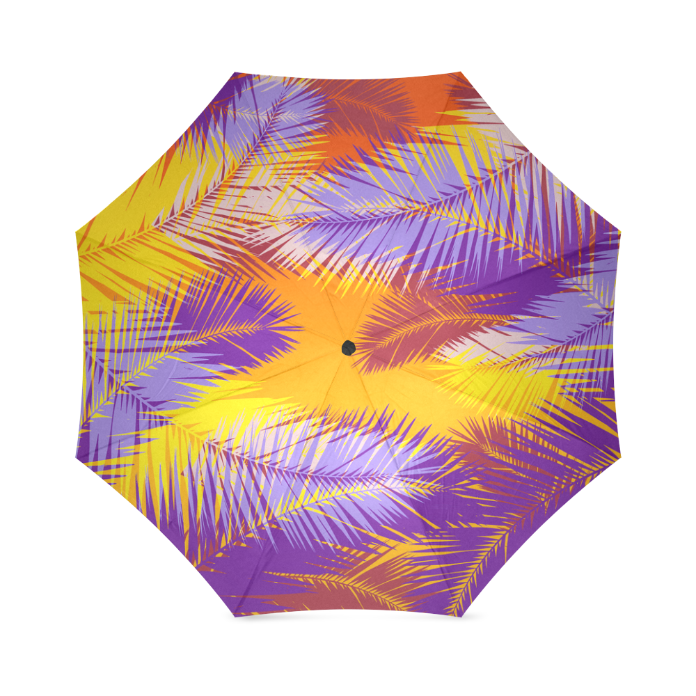 Tropical Summer Pop Art Hipster Foldable Umbrella (Model U01)