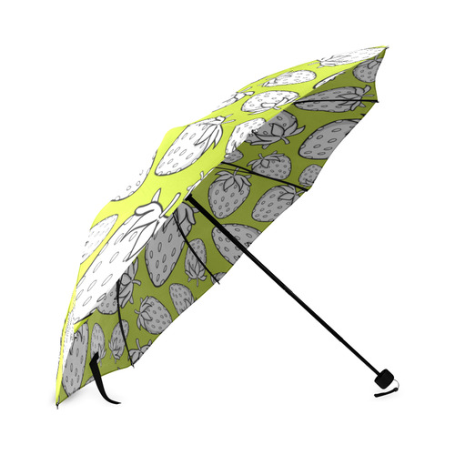 Ghostberries on lime punch Foldable Umbrella (Model U01)