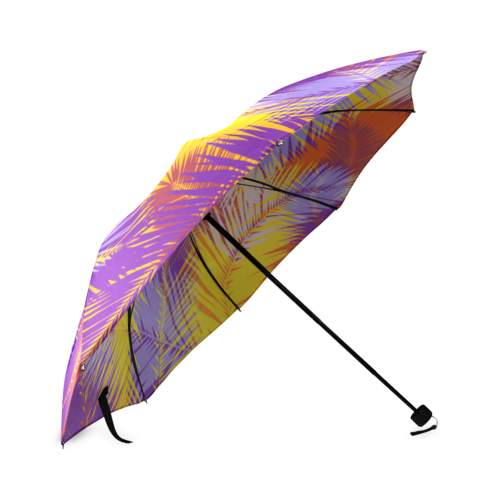 Tropical Summer Pop Art Hipster Foldable Umbrella (Model U01)