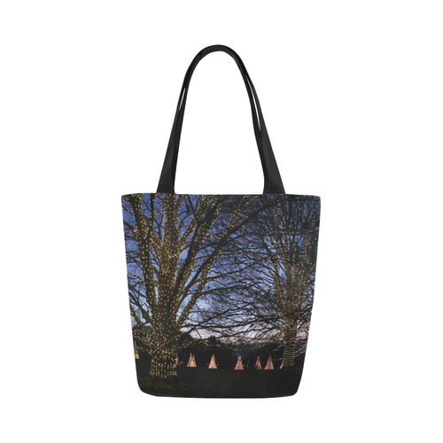 HOLIDAY LIGHTZ Canvas Tote Bag (Model 1657)