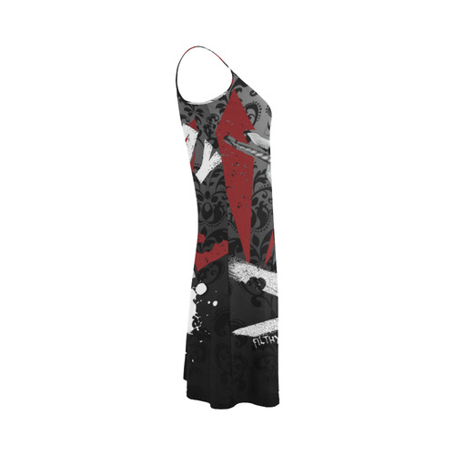 unicorn short dress Alcestis Slip Dress (Model D05)