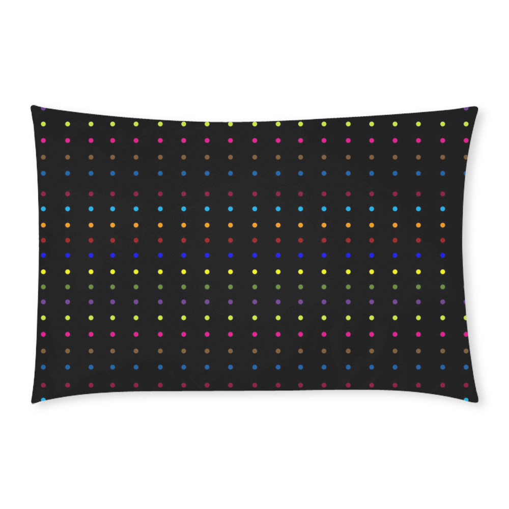 Dots & Colors Modern, Colorful pattern design 3-Piece Bedding Set