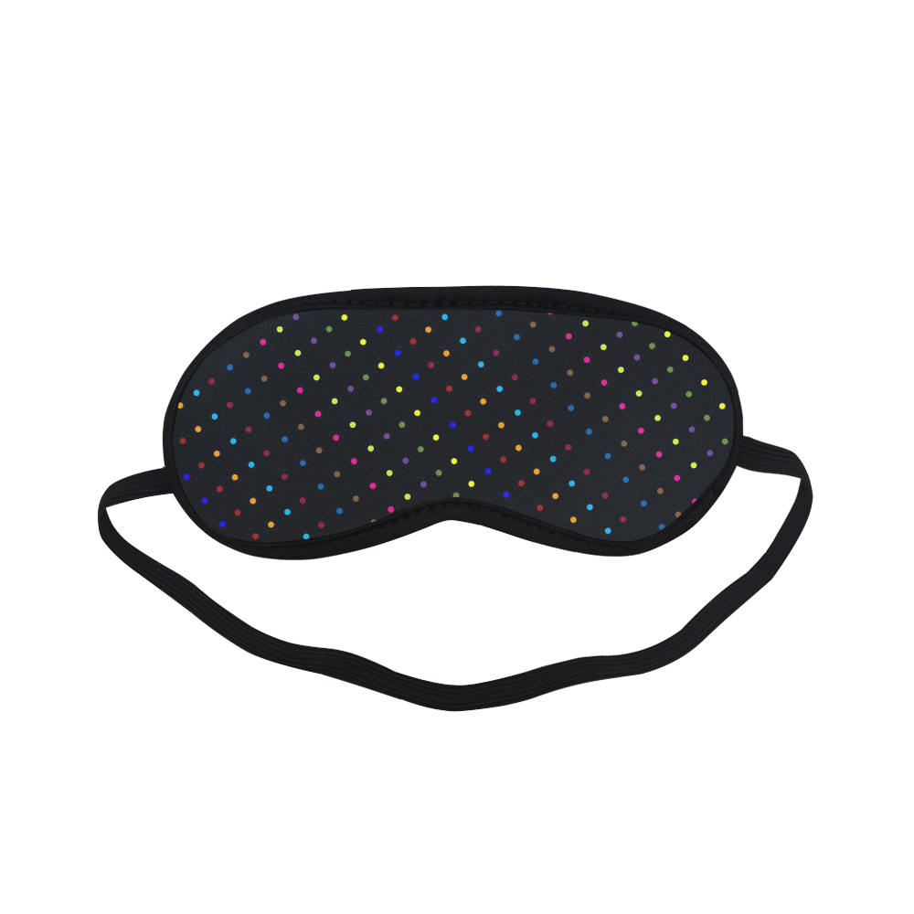 Dots & Colors Modern, Colorful pattern design Sleeping Mask