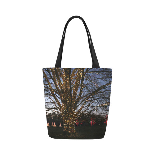 HOLIDAY LIGHTZ Canvas Tote Bag (Model 1657)