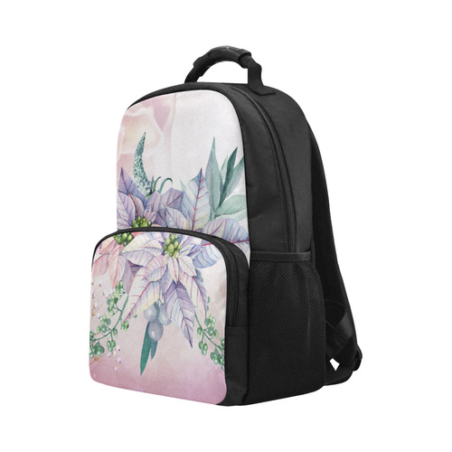Wonderful flowers, watercolor Unisex Laptop Backpack (Model 1663)