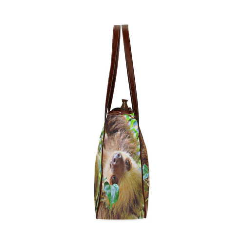 Awesome Sloth by JamColors Classic Tote Bag (Model 1644)