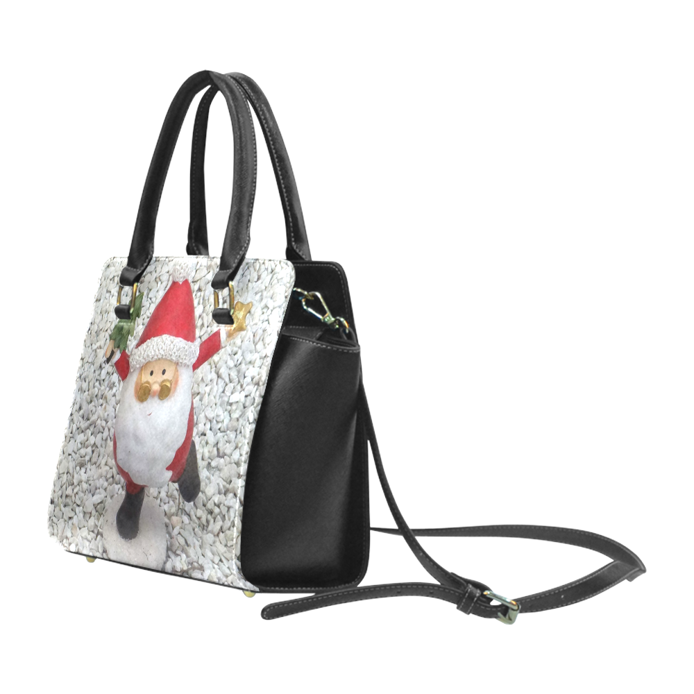 Cute little Santa by JamColors Rivet Shoulder Handbag (Model 1645)