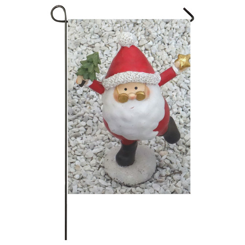 Cute little Santa by JamColors Garden Flag 28''x40'' （Without Flagpole）
