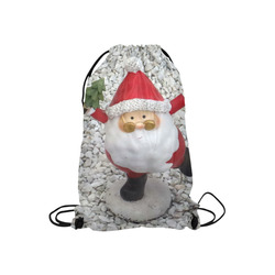 Cute little Santa by JamColors Small Drawstring Bag Model 1604 (Twin Sides) 11"(W) * 17.7"(H)