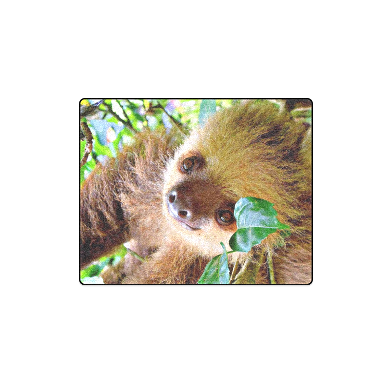 Awesome Sloth by JamColors Blanket 40"x50"