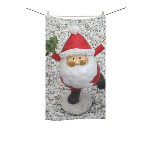 Cute little Santa by JamColors Custom Towel 16"x28"