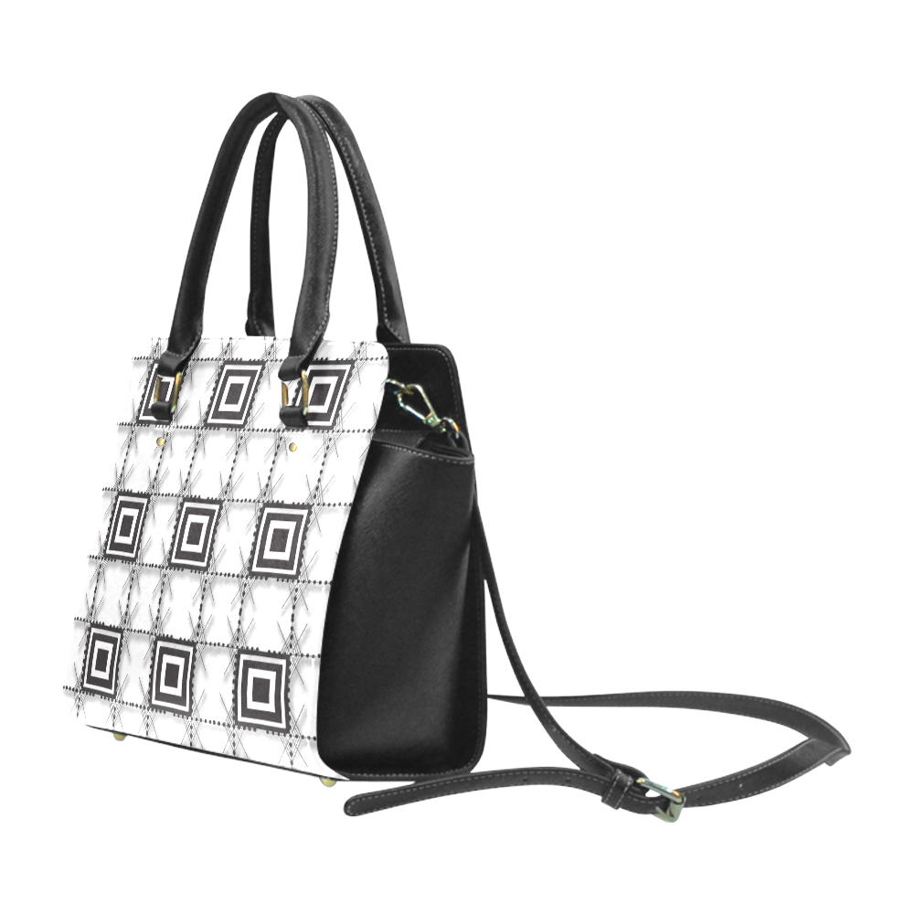 Diamond Shield Classic Shoulder Handbag (Model 1653)