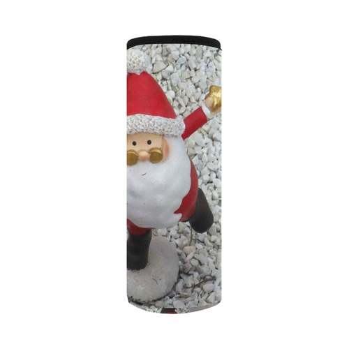 Cute little Santa by JamColors Neoprene Water Bottle Pouch/Large