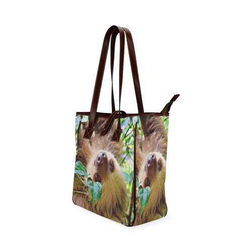 Awesome Sloth by JamColors Classic Tote Bag (Model 1644)