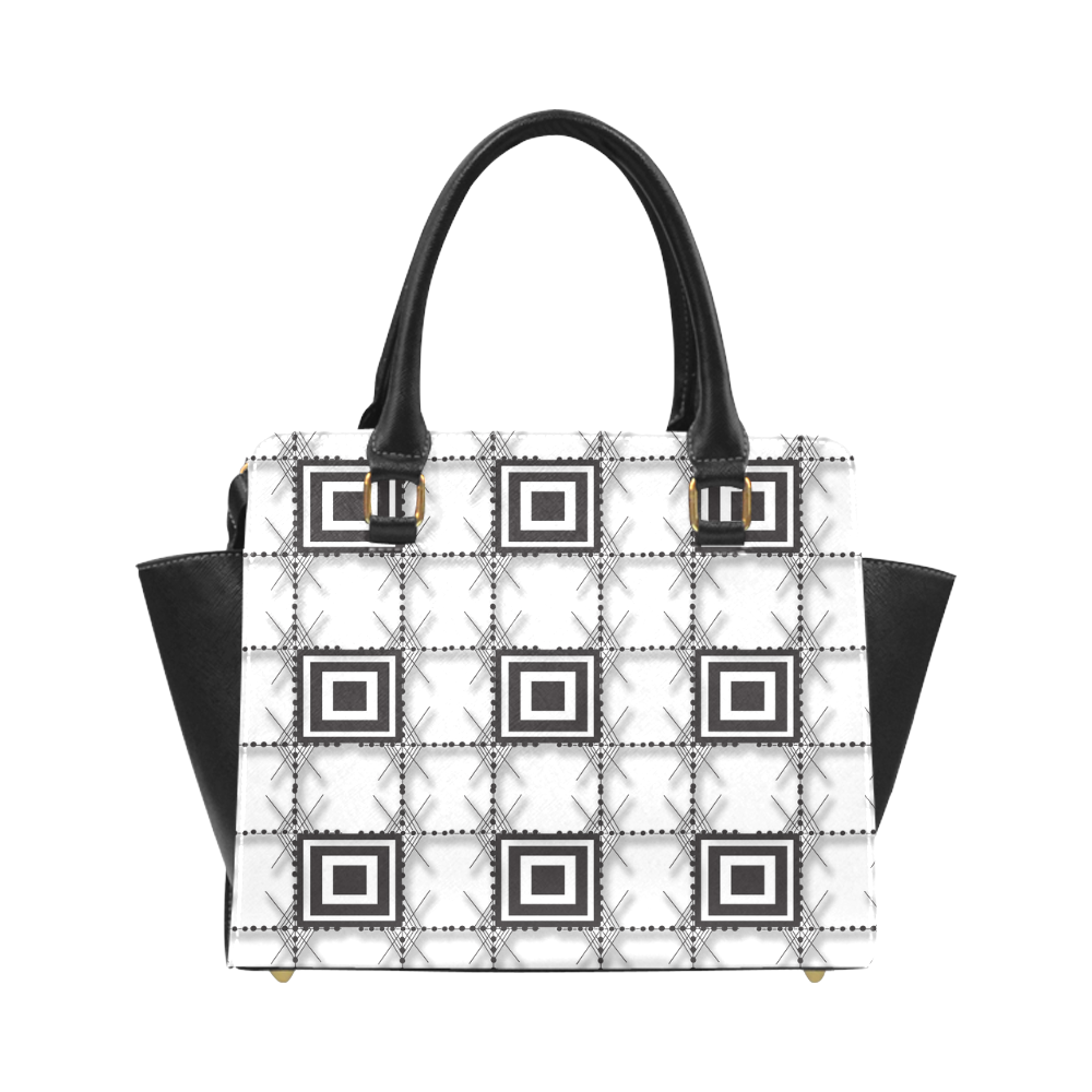 Diamond Shield Classic Shoulder Handbag (Model 1653)