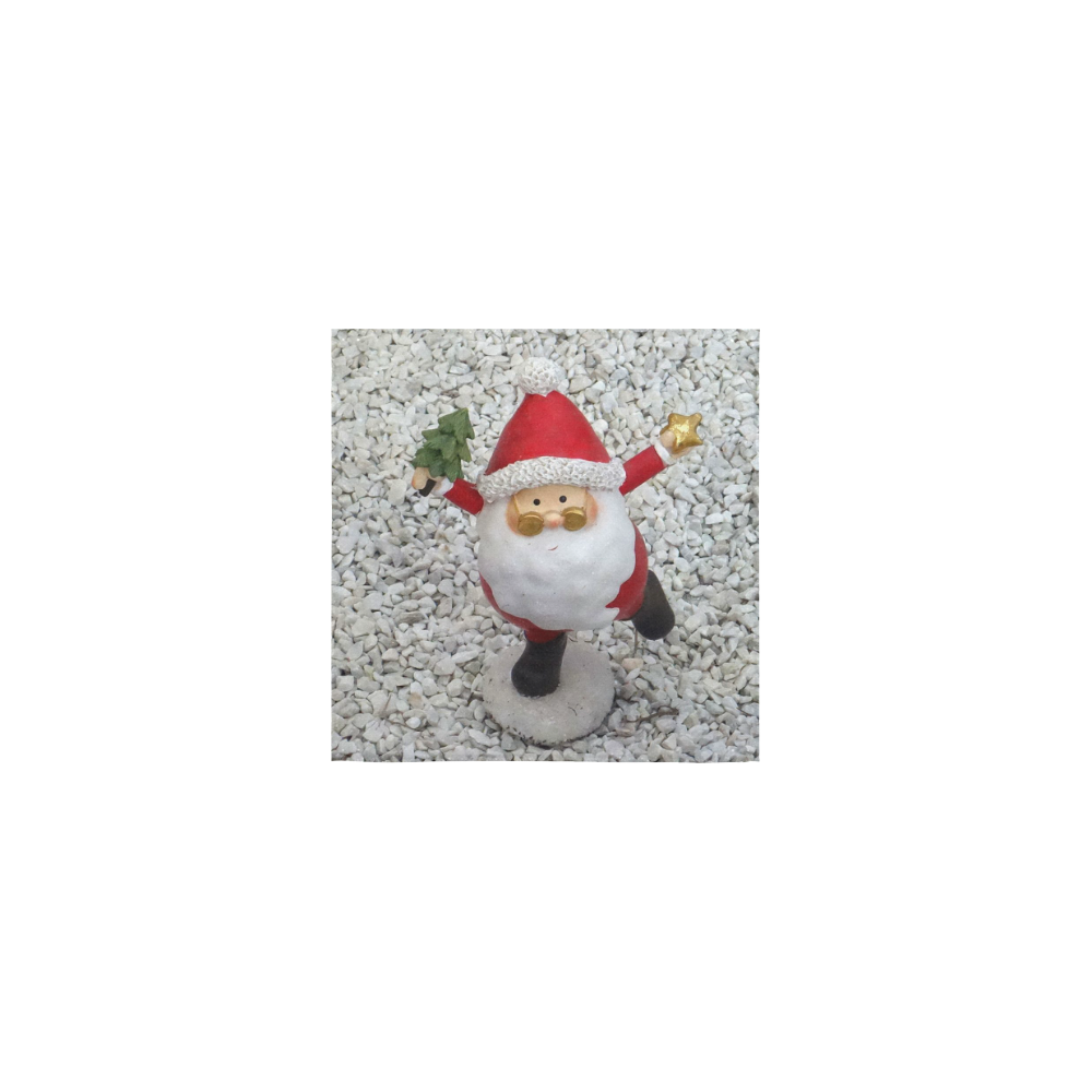 Cute little Santa by JamColors Square Towel 13“x13”