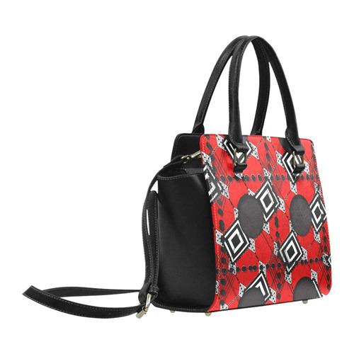 Afri Print Classic Shoulder Handbag (Model 1653)