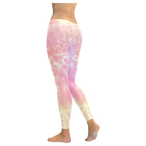 legging Space Light 23 Women's Low Rise Leggings (Invisible Stitch) (Model L05)