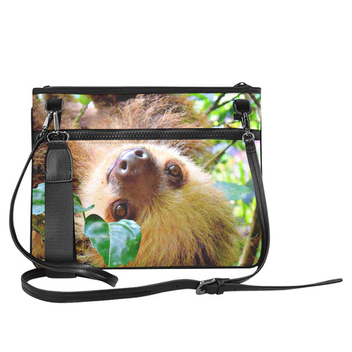 Awesome Sloth by JamColors Slim Clutch Bag (Model 1668)