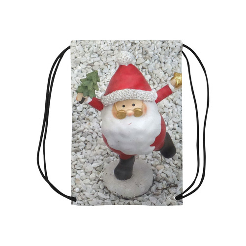Cute little Santa by JamColors Small Drawstring Bag Model 1604 (Twin Sides) 11"(W) * 17.7"(H)