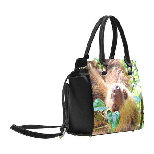 Awesome Sloth by JamColors Classic Shoulder Handbag (Model 1653)