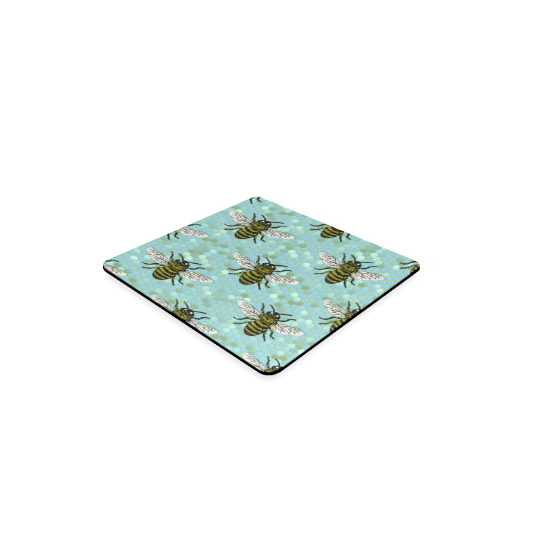 bees Square Coaster