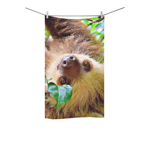 Awesome Sloth by JamColors Custom Towel 16"x28"