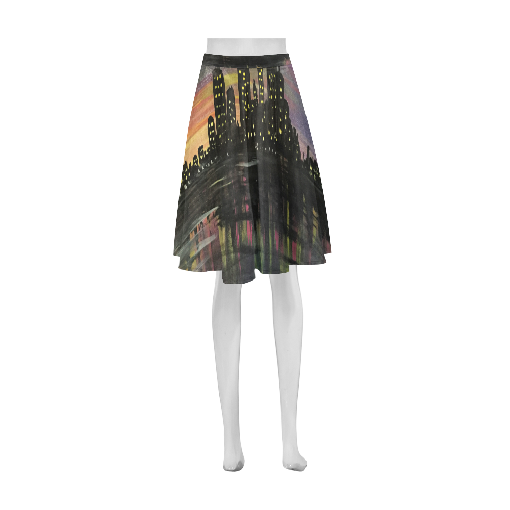 City Lights Athena Women's Short Skirt (Model D15)