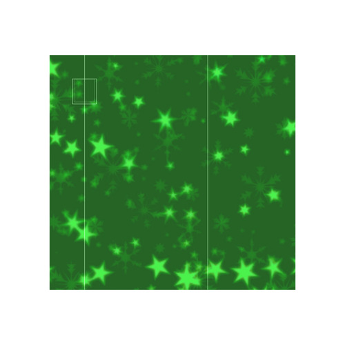 Blurry Stars green by FeelGood Neoprene Water Bottle Pouch/Large