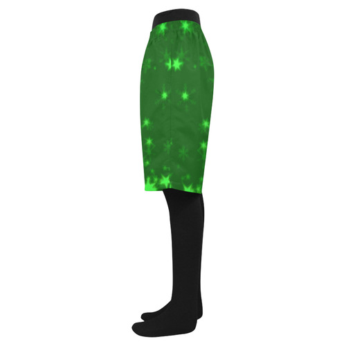 Blurry Stars green by FeelGood Men's Swim Trunk (Model L21)