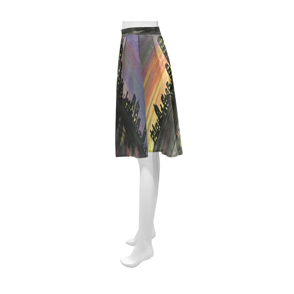 City Lights Athena Women's Short Skirt (Model D15)