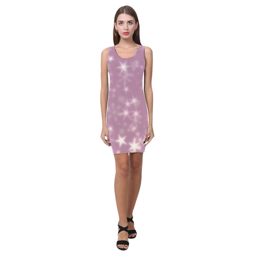 Blurry Stars lilac by FeelGood Medea Vest Dress (Model D06)